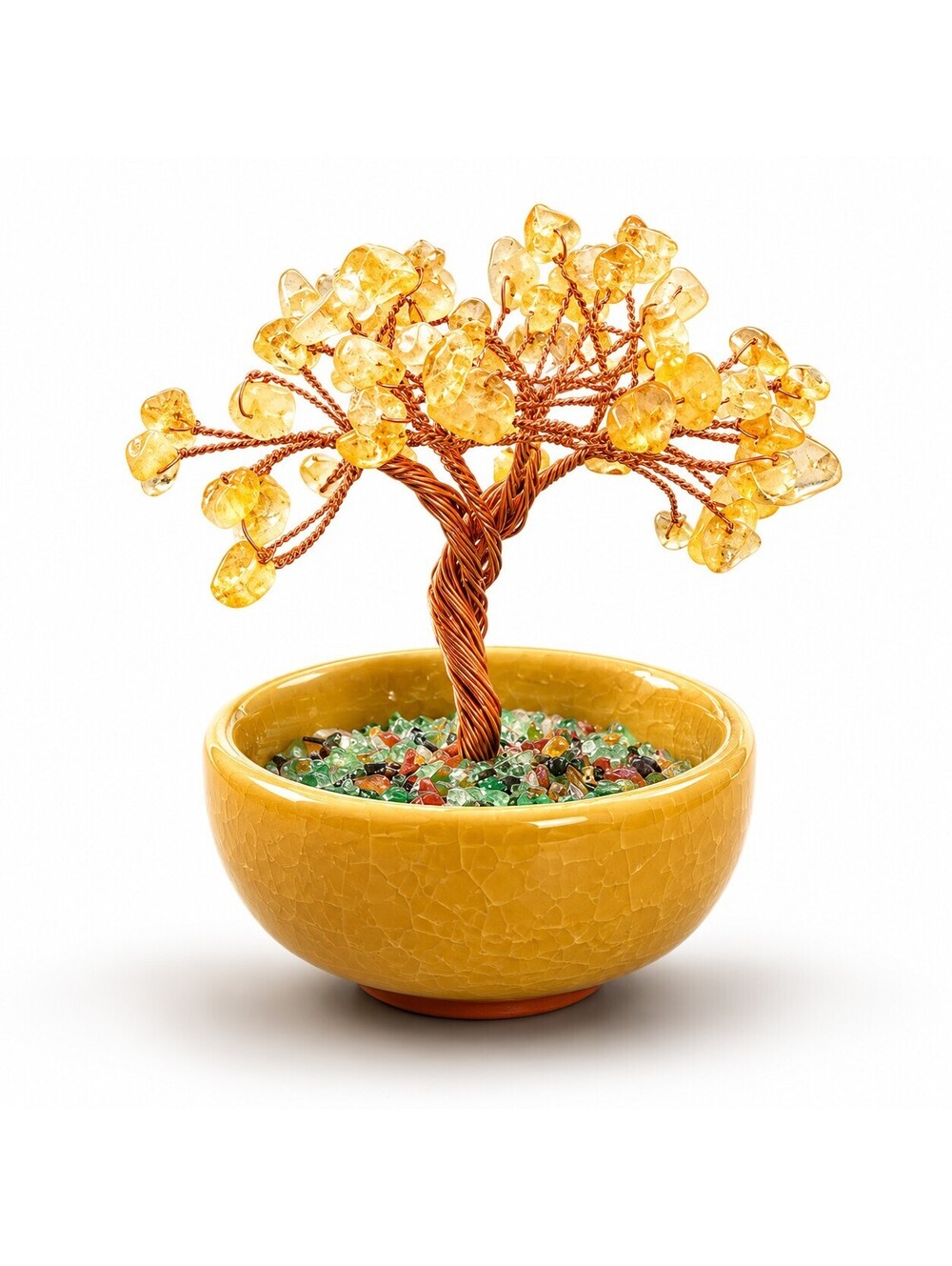 3" Citrine Gemstone Tree